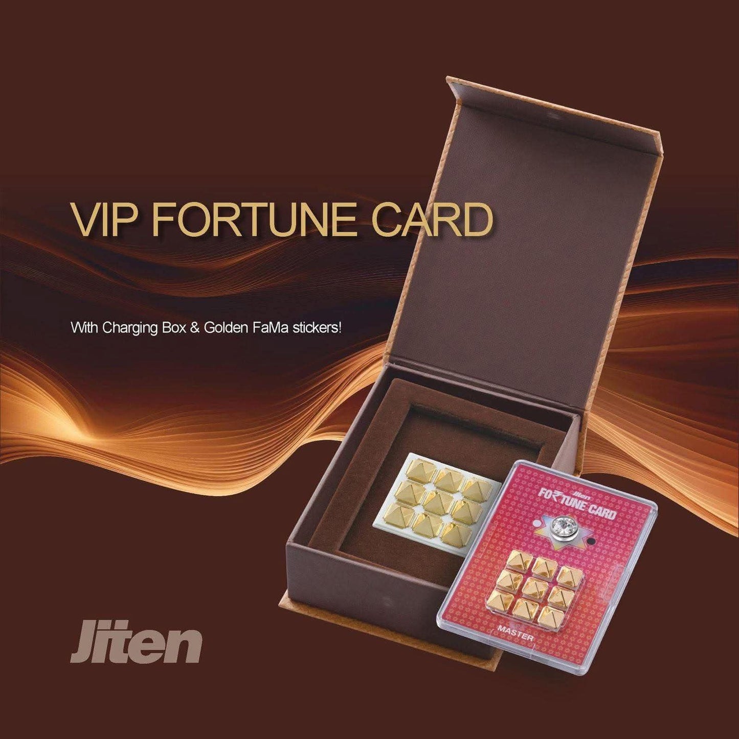 VIP Fortune Card - Luck & Abundance Activator by Jiten Pyramid
