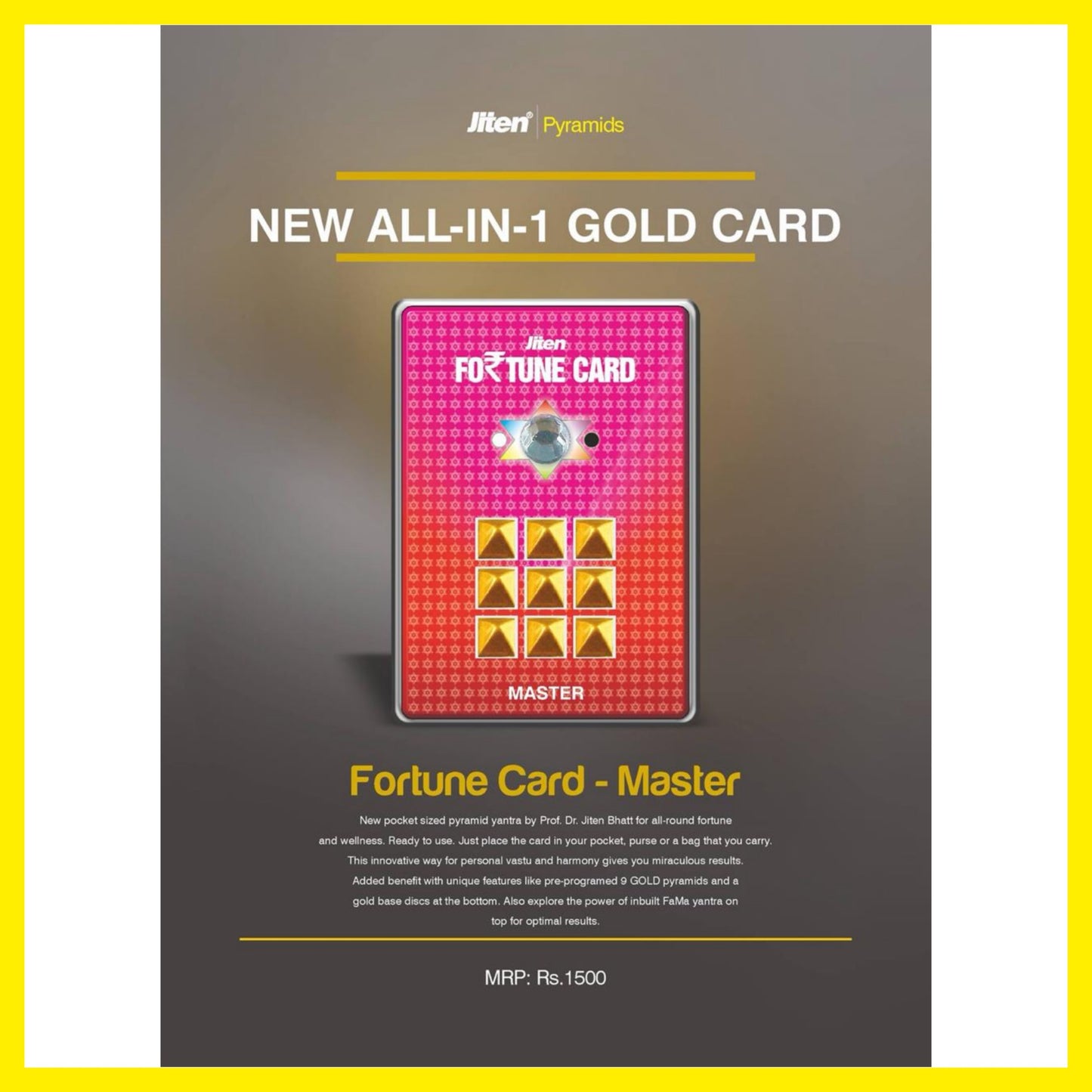 Fortune Master Card (All-in-1Gold card)