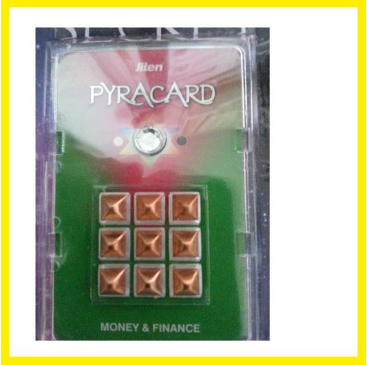 Pyra Card - MONEY & FINANCE IS A PYRAMID VASTU YANTRA TO HELP YOU ATTRACT MORE MONEY IN YOUR LIFE JITEN PYRAMID DADAR