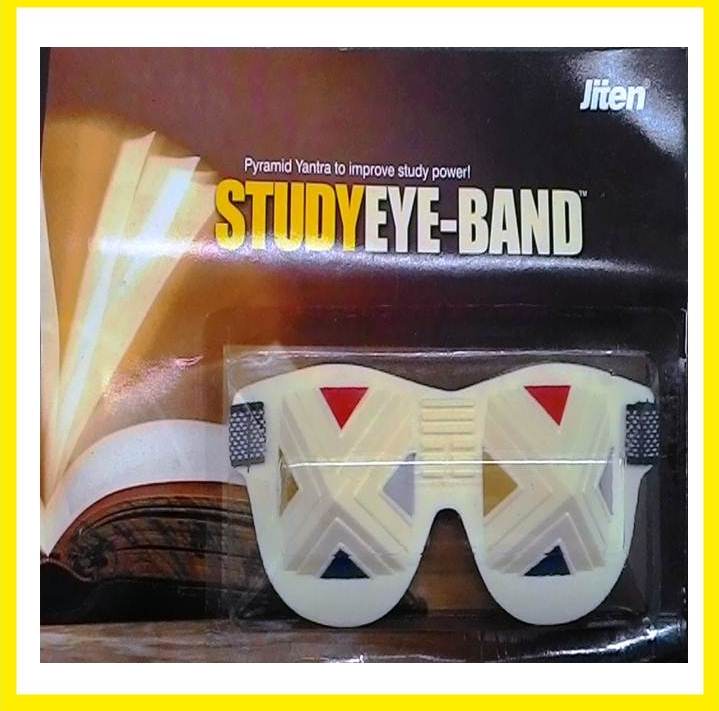 STUDY EYE BAND PYRAMID VASTU YANTRA IS A RELAXING THE EYES AND MEMORY CONCENTRACTION JITEN PYRAMID DADAR
