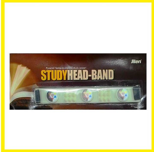 STUDY HEAD BAND IS A PYRAMID YANTRA TOOL TO ENHANCE CONCENTRATION AND MIND POWER JITEN PYRAMID DADAR