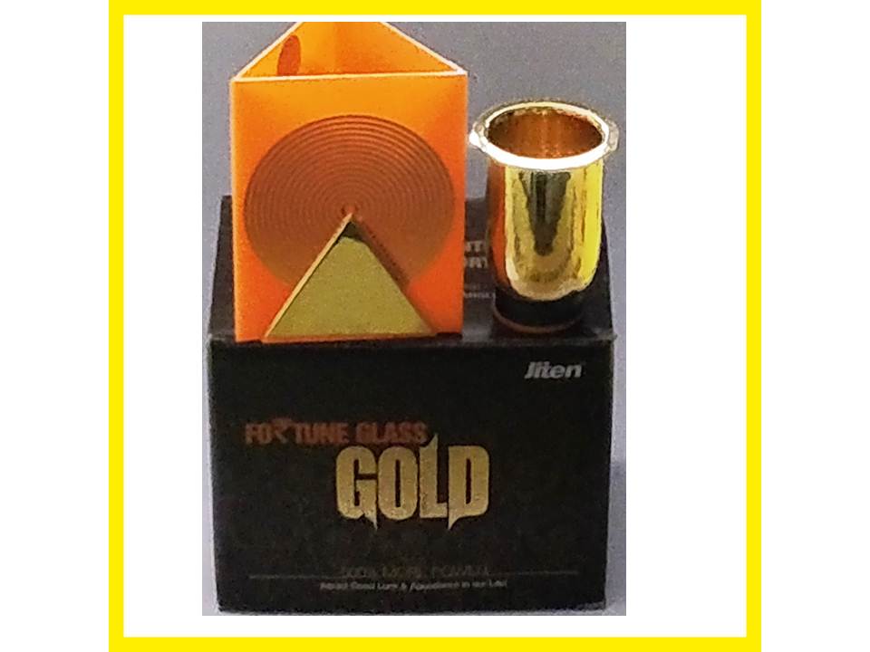 FORTUNE GLASS GOLD IS A PYRAMID YANTRA TO ATTRACT FAST RESULT JITEN PYRAMID DADAR