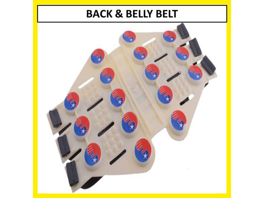 BACK & BELLY BELT (MULTI-THERAPY TREATMENT) - ACCUPRESSURE MAGNET THERAPY