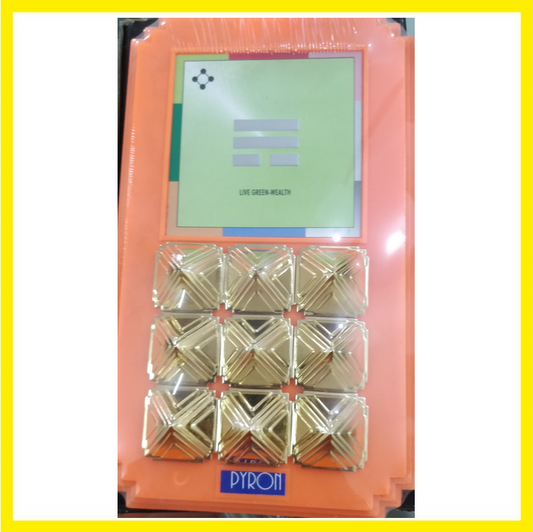 PYRON GOLD LIVE GREEN WEALTH IS A VASTU YANTRA TO INCREASE YOUR WEALTH JITEN PYRAMID DADAR