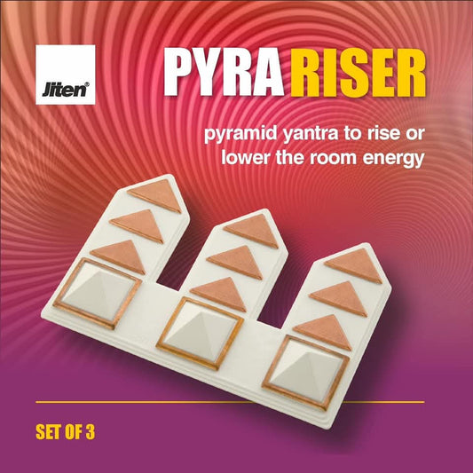 Pyra Riser -  Energy Uplifting Pyramid Tool by Jiten Pyramid