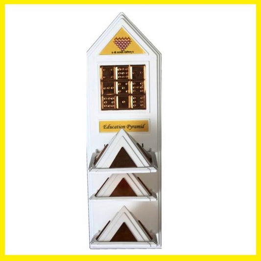 Education Pyramid With Saraswati Yantra Is Excellent For Education