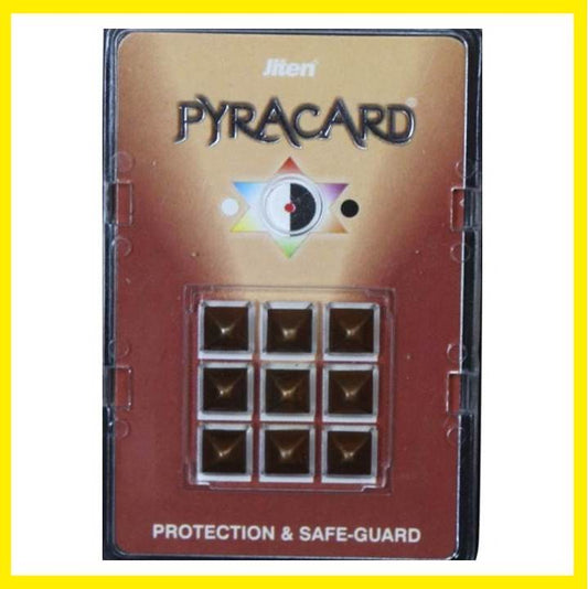 Pyra Card - PROTECTION AND SAFE GUARD IS A PYRAMID VASTU YANTRA WHICH WILL GIVE YOU ALLROUND PROTECTION JITEN PYRAMID DADAR