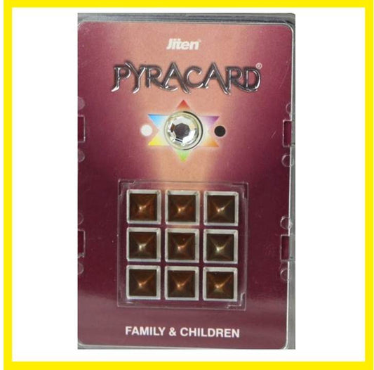 Pyra Card - FAMILY AND CHILDREN IS A PYRAMID VASTU YANTRA IS BRING HARMONY IN FAMILY RELATION JITEN PYRAMID DADAR