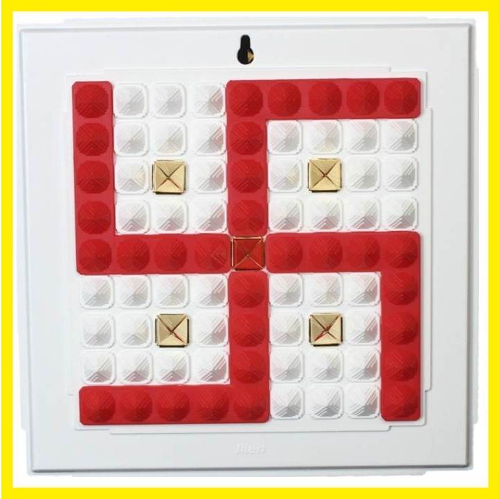 Swastik Pyramid Gold - Swastik Yantra For Sukh And Smridhi By Jiten ...