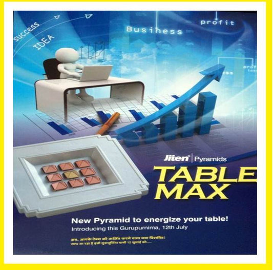 TABLE MAX PYRAMID VASTU YANTRA IS A BOOTS YOUR WORKING RFFICIENCY TO GET EXCELLENT RESULTS JITEN PYRAMID DADAR