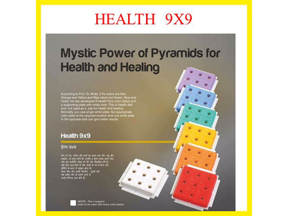 HEALTH 9X9 IS A POWER FULL PYRAMID TOOL FOR HEALING JITEN PYRAMID DADAR