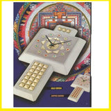 Fortune Clock Gold Pyramid