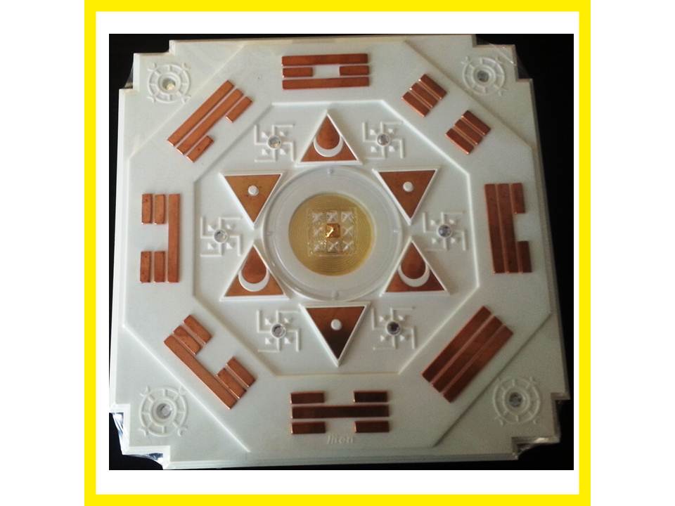 FORTUNE DISC PYRAMID TOOL TO RADITATE POSITIVITY JITEN PYRAMID DADAR